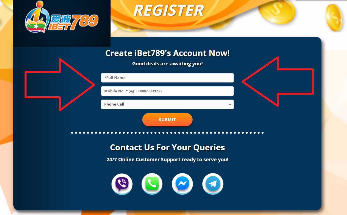 ကစားတဲ့သူအဖြစ် iBet789 တွင်စာရင်းပေးသွင်းပါ ရနိုင်မည့်ဝန်ဆောင်မှုများ